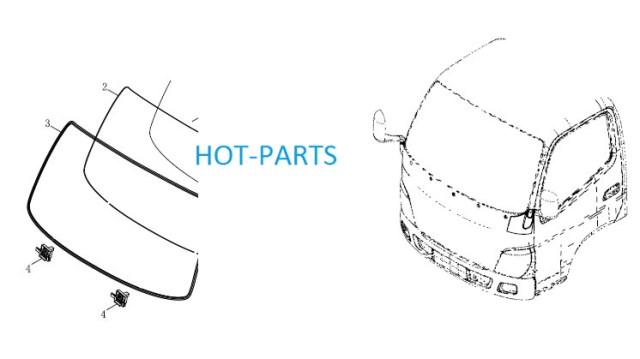 СТЕКЛО ЛОБОВОЕ