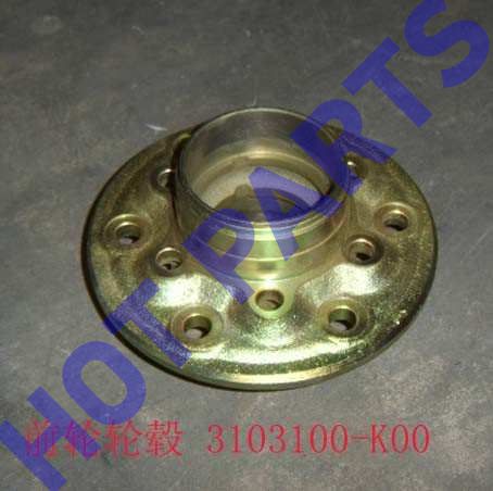 картинка СТУПИЦА ПЕРЕДНЕГО КОЛЕСА HOVER  - 3103100-K00  3103100-K00