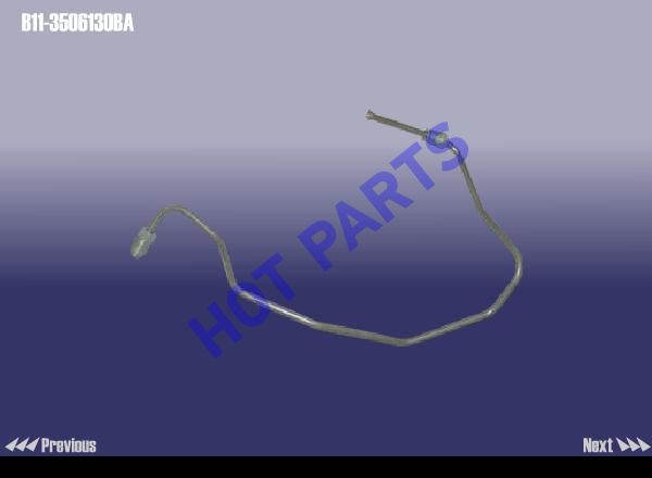 BRAKE PIPE-FR MASTER CYLINDER