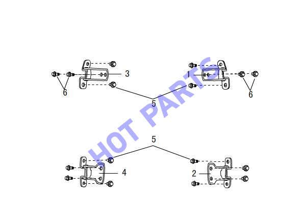 FRONT DOOR HINGE