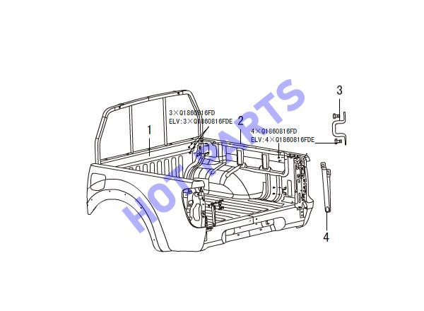 CARGO BODY SIDE PANEL