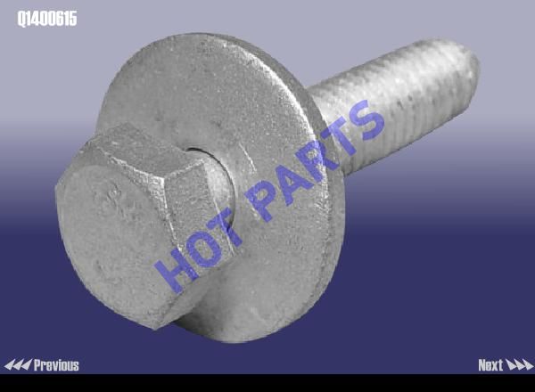 картинка NUT - LOCK (HEXAGON FLANGE)  Q1400615