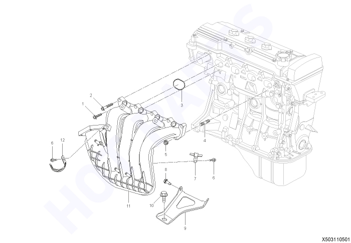 Коллектор впускной