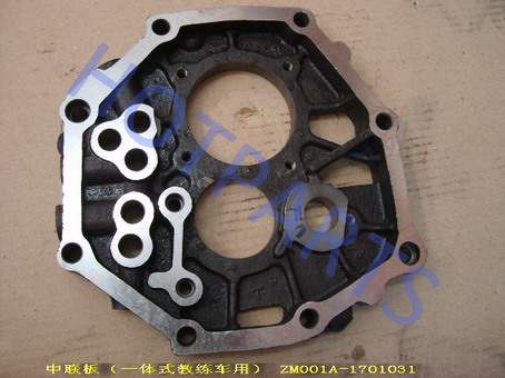 картинка КРЫШКА ПЕРЕДНЕГО КАРТЕРА КПП ЗАДНЯЯ HOVER H3  ZM001A-1701031
